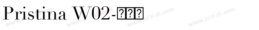 Pristina W02字体转换